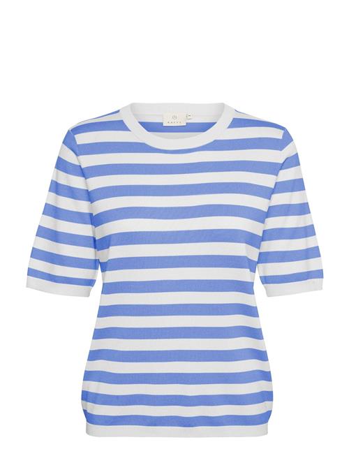 Kaffe Kalizza Striped Knit Kaffe Blue