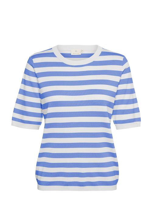 Kamala Striped Knit Kaffe Blue