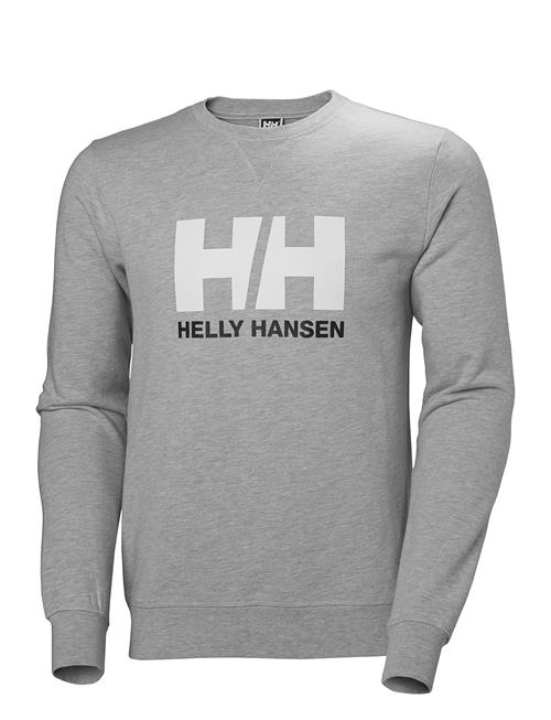 Se Helly Hansen Hh Logo Crew Sweat Helly Hansen Grey ved Booztlet