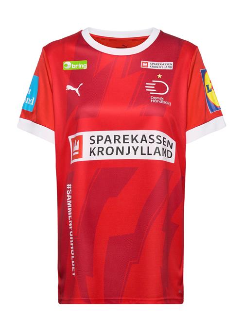 Se PUMA Dansk Håndbold Home Jersey W PUMA Red ved Booztlet