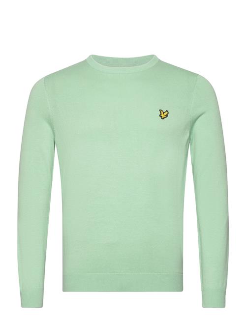 Lyle & Scott Cotton Crew Neck Jumper Lyle & Scott Green