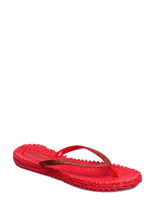 Se Flip Flop With Glitter Ilse Jacobsen Red ved Booztlet