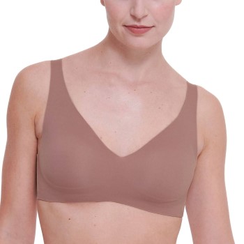 Sloggi Bh Zero Feel 2 0 Soft Bra Brun X-Large Dame