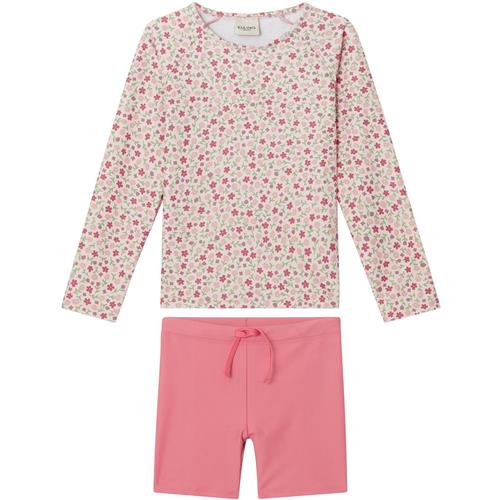 Se Kuling Rhodes Mønstret UV-sæt Summer Flowers | Lyserød | 86/92 cm ved Babyshop