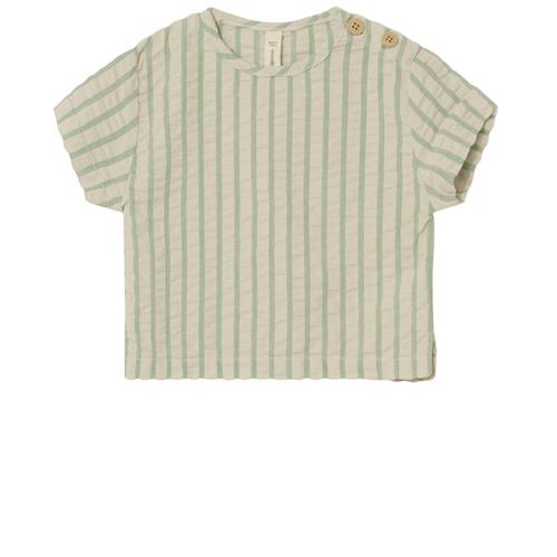 Se garbo&friends Stribet T-shirt Emerald |  | 74/80 cm ved Babyshop