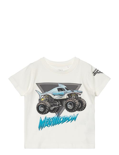 Nmmfeodor Monsterjam Ls Top Box Vde Name It White