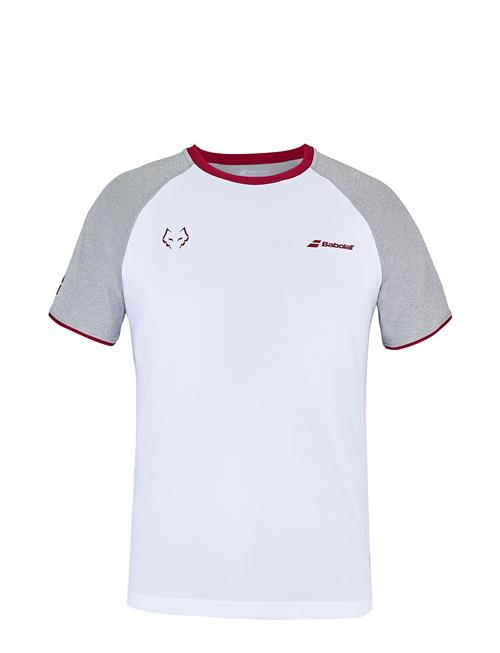 Se Babolat Crew Neck Tee Lebròn Babolat White ved Booztlet