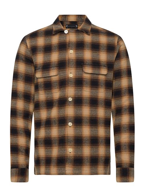 AllSaints Telesto Ls Shirt AllSaints Brown