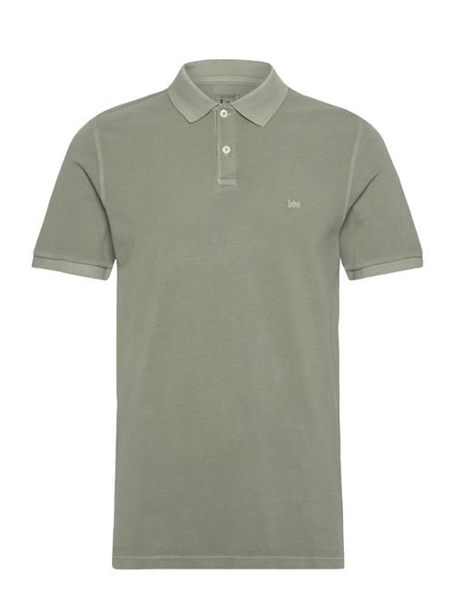 Lee Jeans Garment Dye Polo Lee Jeans Green