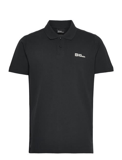 Jack Wolfskin Essential Polo M Jack Wolfskin Black