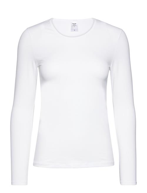 Calida Natural Comfort Top Long-Sleeve Calida White