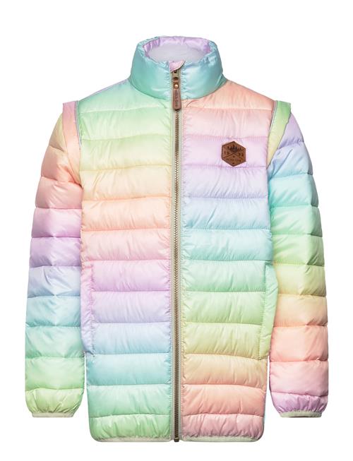 Nylon Puffer 2 In 1 Jacket Mikk-line Patterned