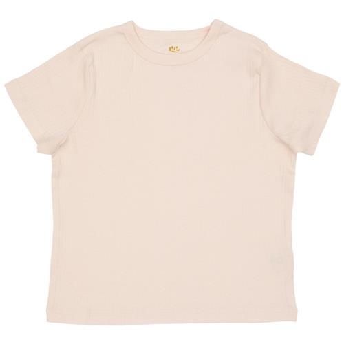 Copenhagen Colors Ribbet T-shirt Lyserød | Lyserød | 104 cm