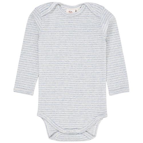 Copenhagen Colors Stribet Babybody Lyseblå | Blå | 56 cm