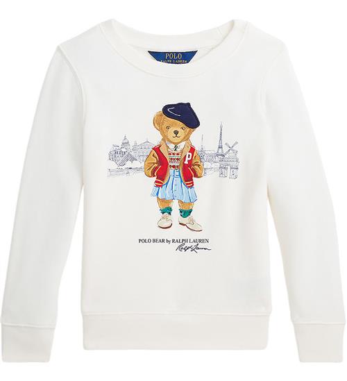 Polo Ralph Lauren Polo Ralph Lauren Sweatshirt - Deckwash White m. Bamse