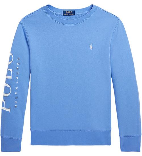 Polo Ralph Lauren Polo Ralph Lauren Sweatshirt - Harbor Island Blue m. Hvid