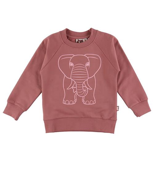 DYR DYR-Cph Sweatshirt - Dyrbellow - Antique Rose Outline Elefant