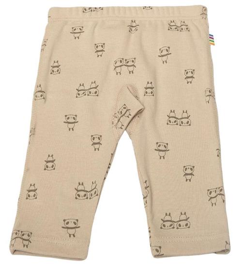 Se Joha Joha Leggings - Beige m. Panda ved KidsWorld