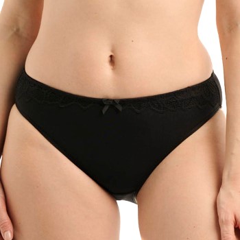 Sans Complexe Trusser Ava Brief Sort bomuld Medium Dame