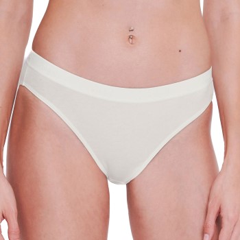 Sloggi Trusser 3P GO Casual High Leg Brief Hvid bomuld Medium Dame