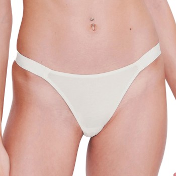 Sloggi Trusser 3P GO Casual Tiny Tanga Hvid bomuld XX-Large Dame