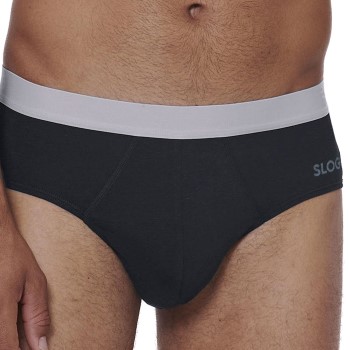 Sloggi 6P Men Go ABC 2 0 Brief Sort bomuld X-Large Herre