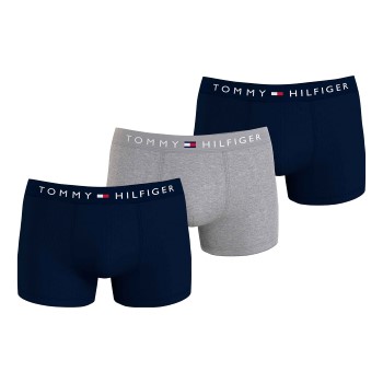 Tommy Hilfiger 3P Original Trunks Flerfarvet-2 bomuld Large Herre