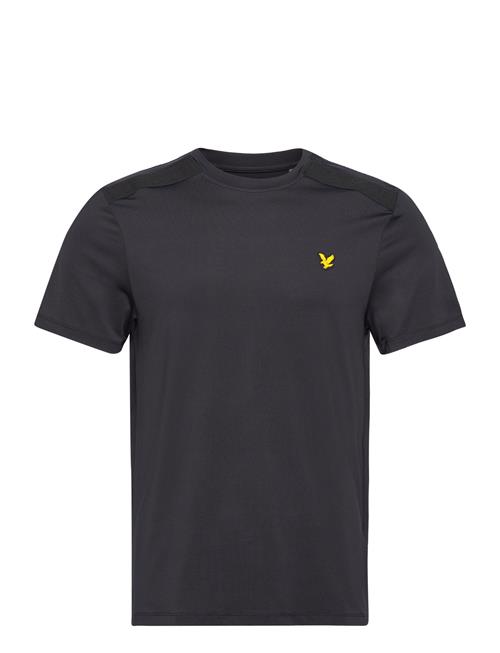 Lyle & Scott Sport Shoulder Branded Tee Lyle & Scott Sport Black