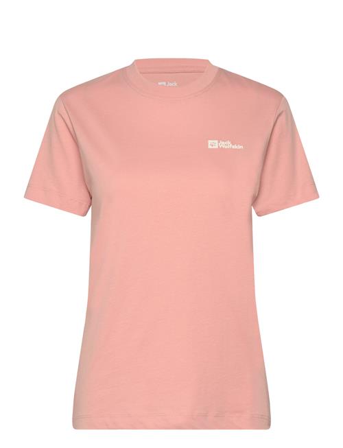 Se Jack Wolfskin Essential T W Jack Wolfskin Pink ved Booztlet