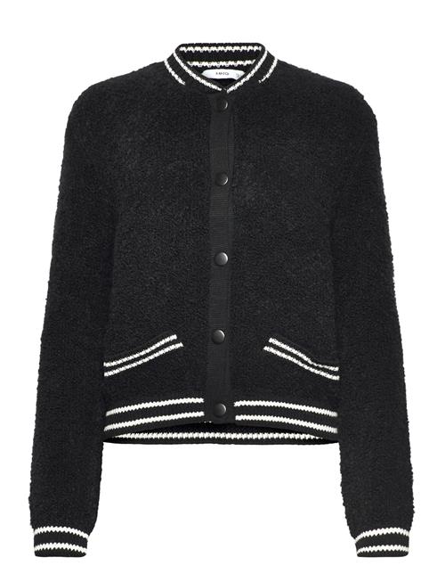 Knitted Bomber Jacket Mango Black