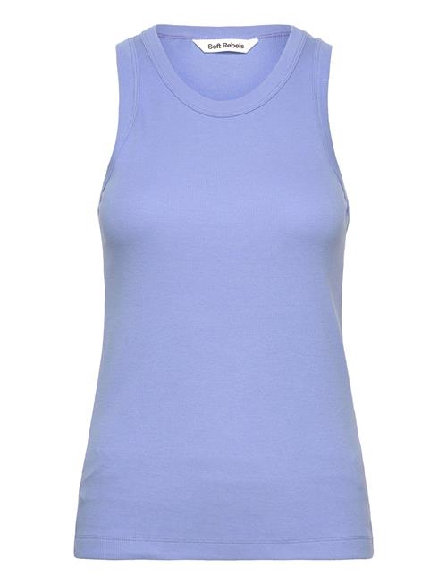 Soft Rebels Sradelynn Tank Top Gots Soft Rebels Blue