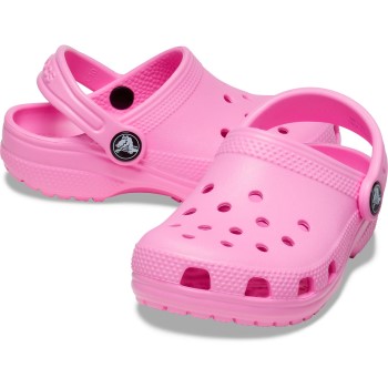 Se Crocs Classic Clog Toddler Frosty Pink US C7 (EU 23-24) Barn ved Timarco