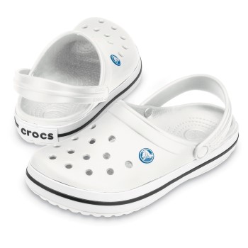 Crocs Crocband Unisex Hvid US M7 (EU 39-40)