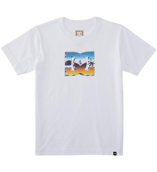 DC DC Shoes T-shirt - Chrome - Hvid