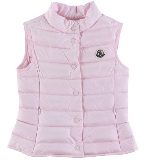 Se Moncler Moncler Dunvest - Liane - Pudderrosa ved KidsWorld