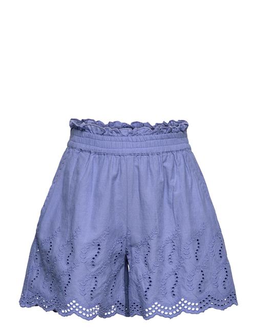 Creamie Shorts Embroidery Creamie Blue