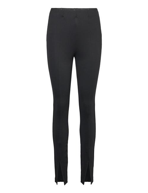 Vila Viliva Manon Hw Slit Leggings Vila Black