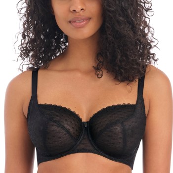 Freya Bh Signature UW Balcony Bra Sort M 65 Dame