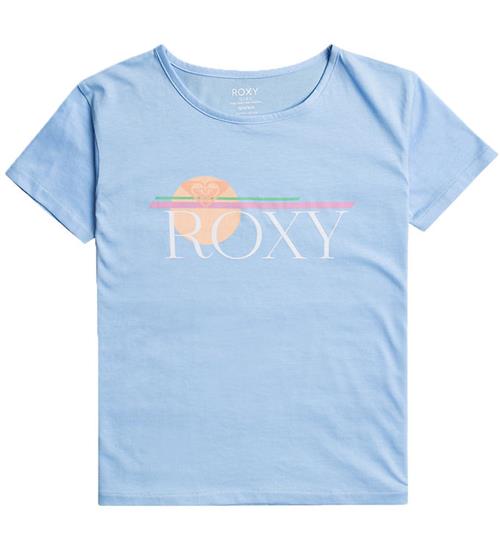 Se Roxy Roxy T-shirt - Day And Night - Bel Air Blue ved KidsWorld