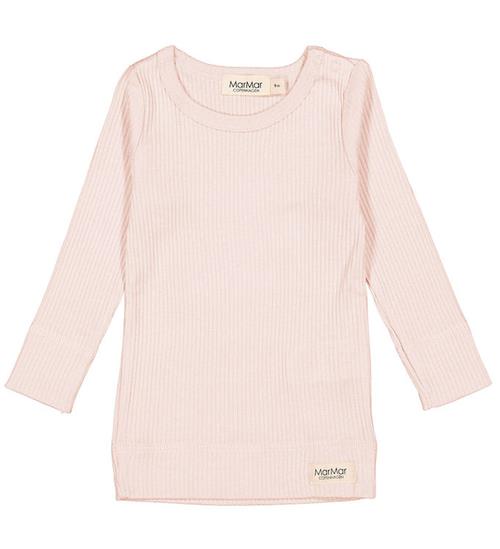 Se MarMar Bluse - Modal - Rib - Barely Rose ved KidsWorld