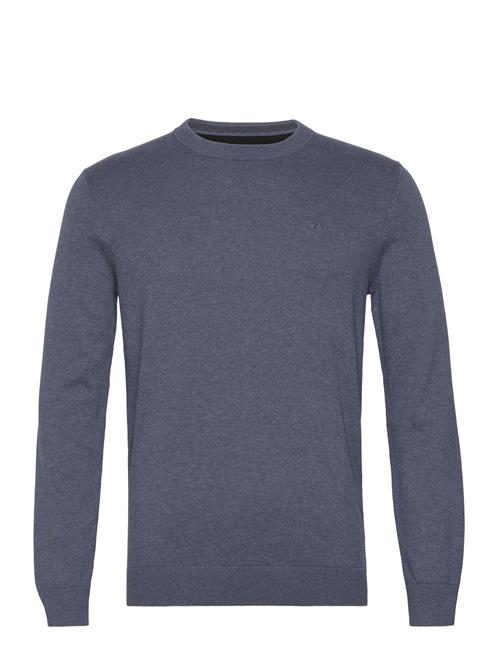 Basic Crewneck Knit Tom Tailor Navy