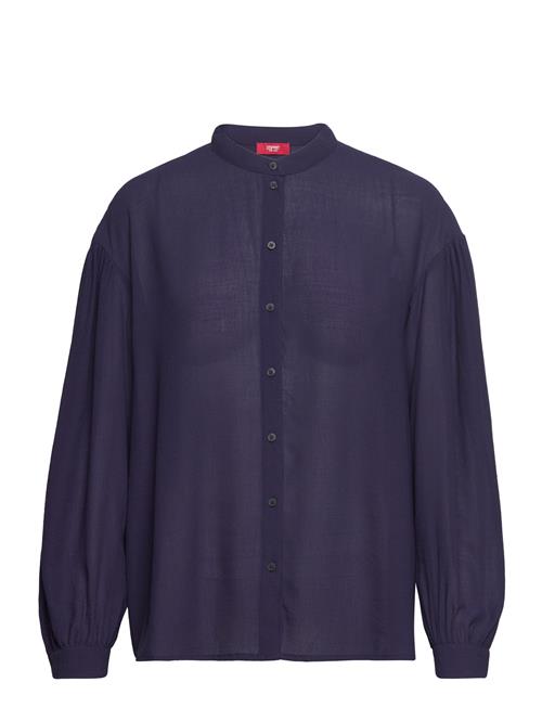 Se Esprit Casual Blouses Woven Esprit Casual Blue ved Booztlet