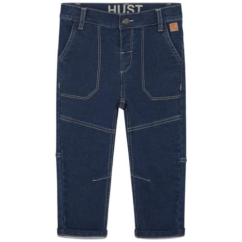 Se Hust&Claire James Jeans Denim Blue | Blå | 104 cm ved Babyshop