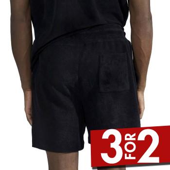 Bread & Boxers Bread and Boxers Terry Shorts Sort økologisk bomuld Medium Herre