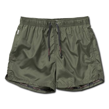 Panos Emporio Badebukser Luxe Swimshort Mørkgrøn  polyester Small Herre