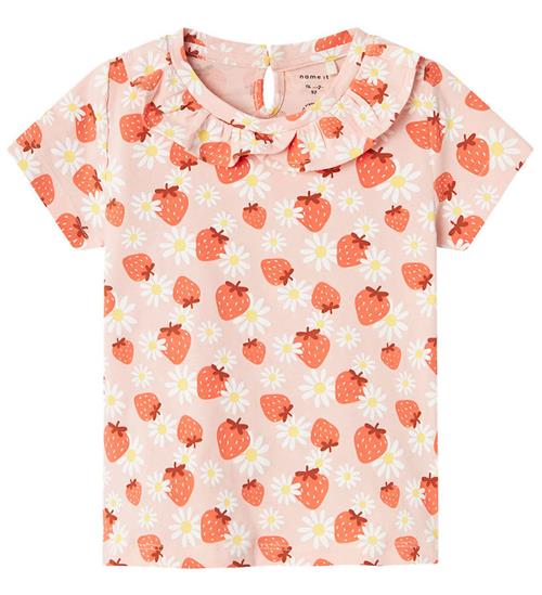 Name It Name It T-shirt - NmfDia - Blushing Rose