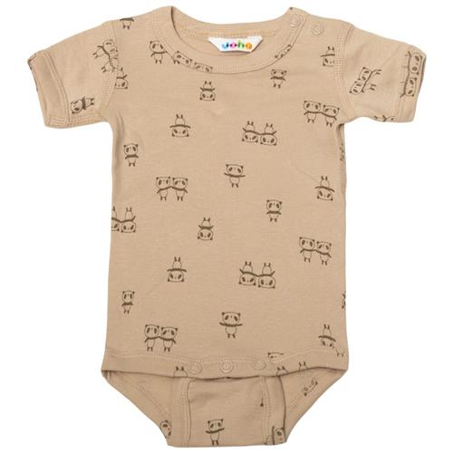 Joha Mønstret Babybody Beige | Beige | 70 cm