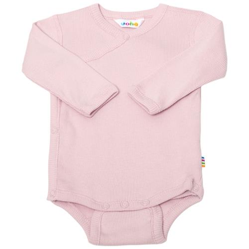 Se Joha Ribbet Wrap Body Lyserød | Lyserød | 40 cm ved Babyshop