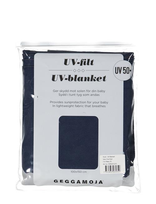 Uv Blanket Offwhite 57 Geggamoja Navy