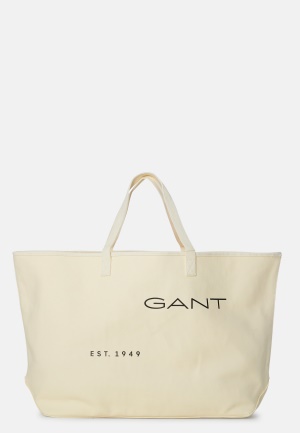 Se GANT Graphic Canvas Bag  One size ved Bubbleroom